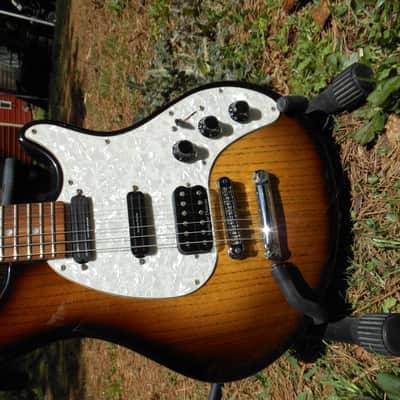 Awesome & Rare Custom Shop Washburn WM3 Swamp Ash Sunburst Electric Guitar image 6