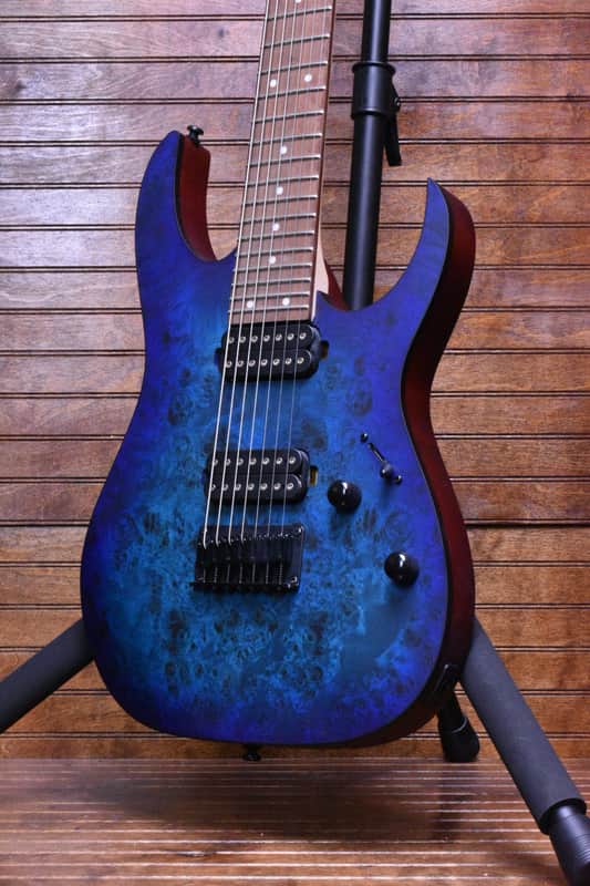 Ibanez RG7421PB, Sapphire Blue 7-String Electric Guitar image 1