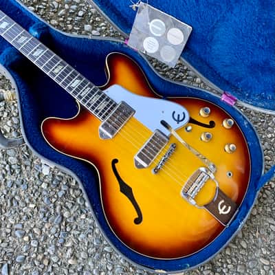 1964 Epiphone Casino Iced Tea Sunburst Gibson-made ES-330 image 2