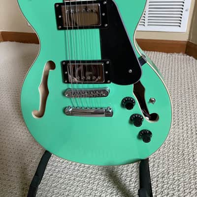 Dean Shire Semi Hollow Electric guitar with Piezo pick up imagen 1