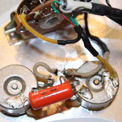 DiMarzio DP196/DP197 Virtual PAF Humbucker Set - in Loaded Strat Pickguard image 6