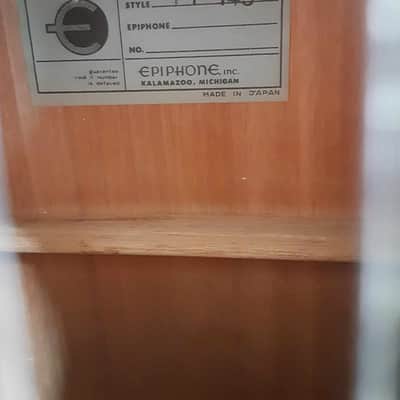 Epiphone FT-145 Dreadnought 1970's image 20