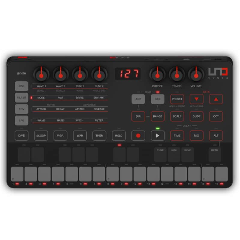 IK Multimedia UNO Analog Synth | Reverb