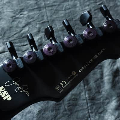 ESP LTD JD-600 Jon Donais Signature 2007 - See Thru Black Satin - VERY GOOD condition image 13