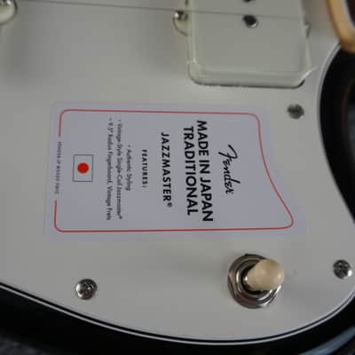 Fender Traditional Late '60s Jazzmaster Black Matching Headstock 2025 image 8