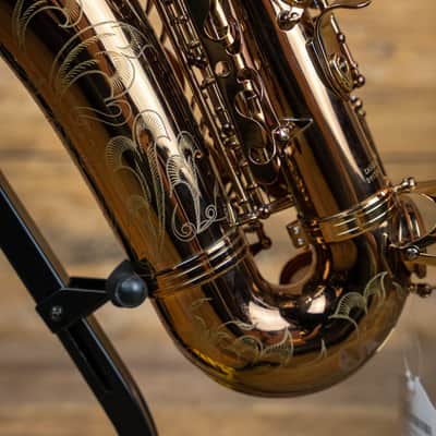 Chateau CAS-50C Alto Saxophone Cognac Lacquer Finish w/Case image 7