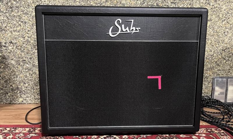Suhr PT 2x12" 130-Watt Closed Back Guitar Speaker Cabinet 2010s - Black image 1
