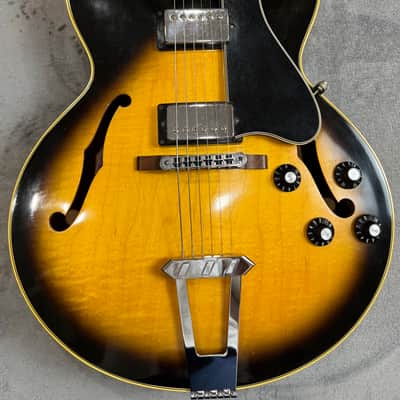 Gibson ES-175D Vintage Hollowbody Electric Guitar Sunburst w/ Original Gibson Case – Early 1970s image 2