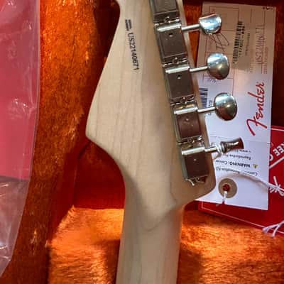 Fender Eric Clapton Artist Series Stratocaster Vintage Noiseless Pickups  Black #US22140671 8lbs 1.5 oz image 5