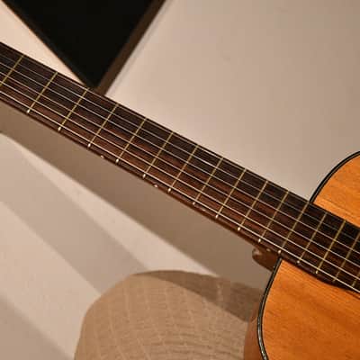 Vintage German Parlor Guitar, 1950's, video included image 4