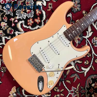 Fender Japan ST62M ’62 Reissue Stratocaster Shell Pink 1993–1994 Made in Japan Used image 1