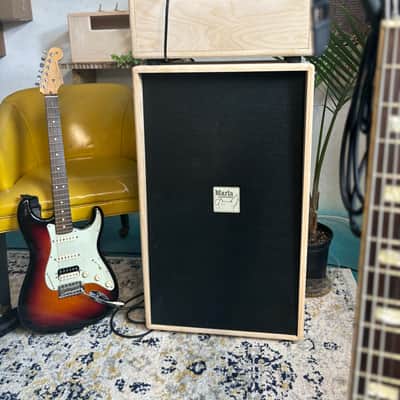 Marla Amps - Charlie Barker Head + LIBBY Reverb Unit + T212CB Cab - Natural image 1