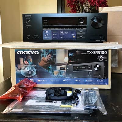 Onkyo TX-SR3100 5.2-Channel 8K Ultra HD Home Theater Receiver with Bluetooth, Dolby Vision, Dolby Atmos, DTS:X, HDR & All Accessories! *BRAND NEW/OPEN-BOX!* image 8