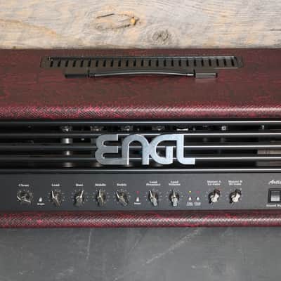 ENGL E651 Custom Shop Artist Edition 100 Amp Head - Red Snakeskin - Open Box image 3