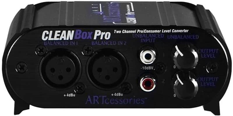 ART CLEANBox Pro Dual Channel Level Converter image 1