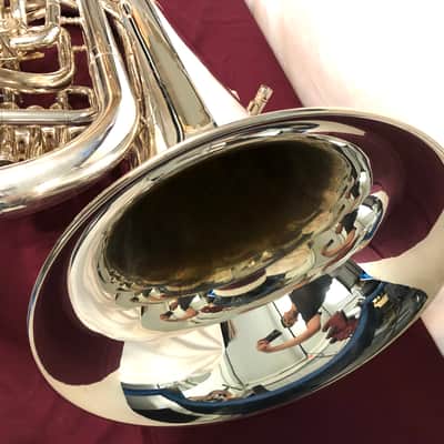 Yamaha YEB 381 Silver Professional Eb Tuba! Gorgeous! Plays Fantastic!😎🔥 image 9