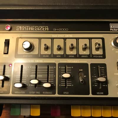 Roland SH-2000 37-Key Synthesizer 1974 - 1979 - Black image 3