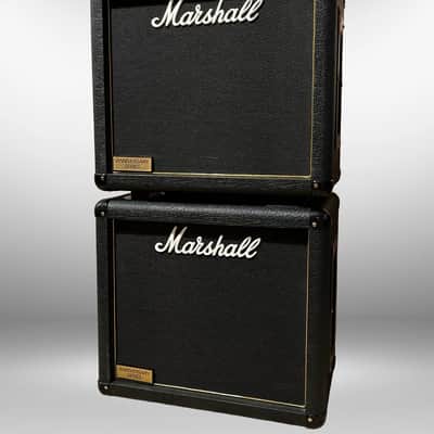 Marshall 6912 30th Anniversary Amp Cabinet x2 - With Rare Celestian Gold 200W Speakers image 3