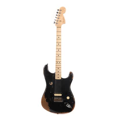 Mint Fender Custom Shop 1969 Stratocaster Masterbuilt Andy Hicks Heavy Relic Black image 2