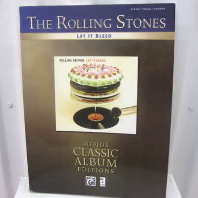 The Rolling Stones Let It Bleed Alfred's Classic Album Editions Piano Vocal Chords Music Song Book image 1