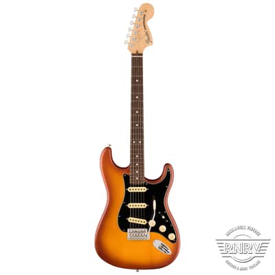 Fender Limited Edition American Performer Timber Stratocaster - Honey Burst image 3