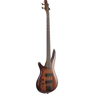 Ibanez Standard SR500AL-MHL Mahogany Brown Burst Low Gloss - 4-String Electric Bass image 2