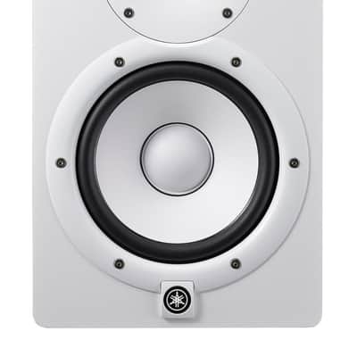 Yamaha HS7 95 Watt 7" Woofer Studio Monitor White image 1