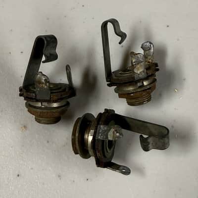 Early 1950's Switchcraft Dark Brown Insulator for Fender Broadcaster Nocaster Stratocaster or Telecaster (Sold Separately) (E-244) image 2