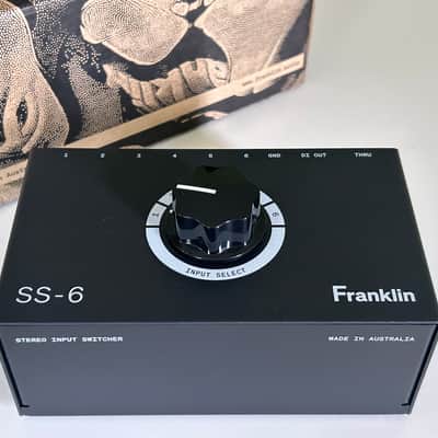 Franklin Audio SS-6, 6 channel Stereo DI for hardware Synths