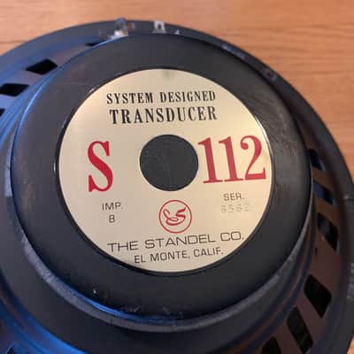 Vintage Standel S112 Utah 12" Speaker, 8ohm, Made in USA image 2