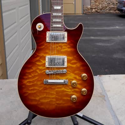 Gibson Custom Shop Standard Historic '59 Les Paul Standard Reissue 2013 - 2017 - Bourbon Burst VOS image 14