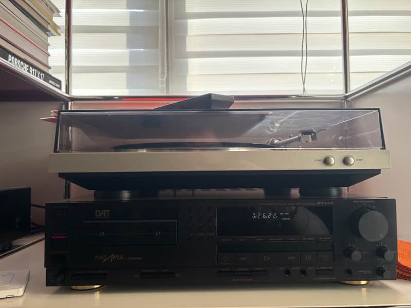 Grundig Fine Arts DAT 9009 Mitte der 90 er - schwarz image 1