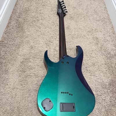 Ibanez RG631ALF-BCM Axion Label 2021 - Present - Blue Chameleon image 6