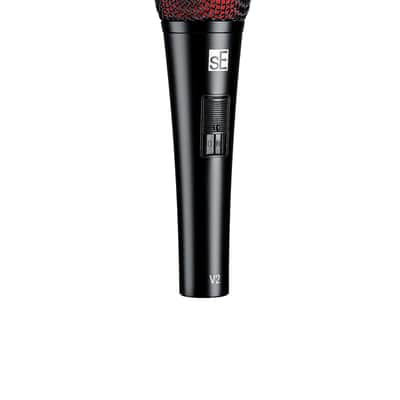 SE Electronics V2-SW Supercardioid Dynamic Handheld Microphone with On/Off Sw... image 2
