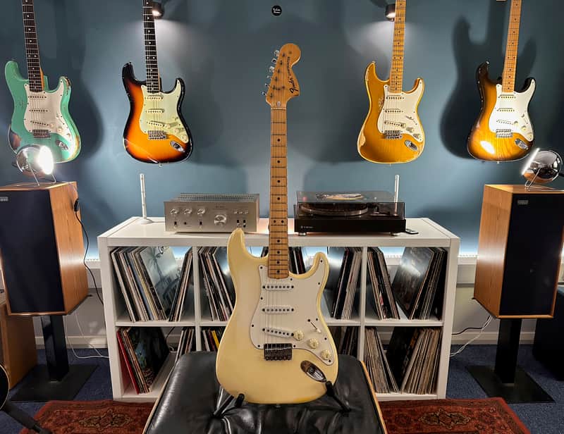 Fender Hard Tail Strat 1976 - Olympic White