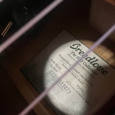 Breedlove Pursuit EX S Concert Ukulele image 4