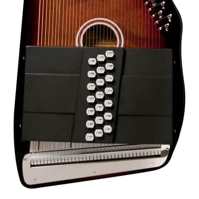 Oscar Schmidt OS21CE-TS | Acoustic / Electric 21-Chord  Autoharp. New with Full Warranty!