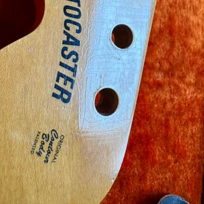 1968 Fender Stratocaster Neck – Original Nitro, A-Width, Rosewood Veneer, Original Frets, rare image 24