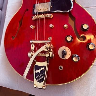 Gibson Custom Shop Murphy Lab Back To The Future '55 ES-345 "Reissue" Light Aged 2025 Cherry Red image 3