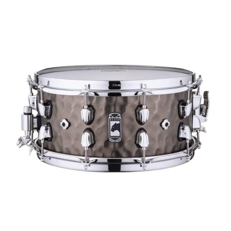 Mapex Black Panther Persuader Snare Drum | Hammered Brass image 1