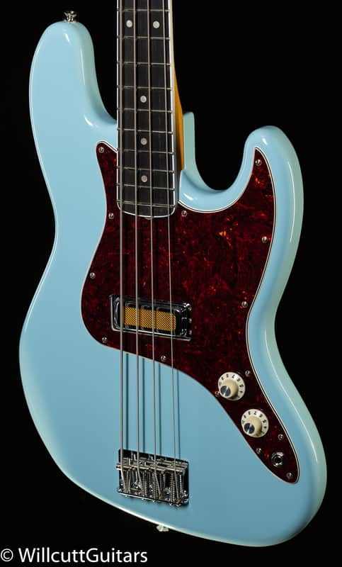 Fender Gold Foil Jazz Bass Sonic Blue (599) image 1