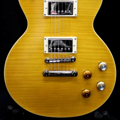 Epiphone Gibson Kirk Hammett "Greeny" 1959 Les Paul Standard Electric Guitar Greeny Burst w/Case 8lbs 12oz image 1