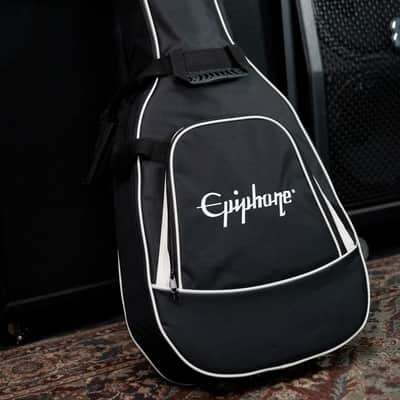 Epiphone J-45 Standard EC Acoustic/Electric Guitar - Vintage Sunburst with Gig Bag image 13