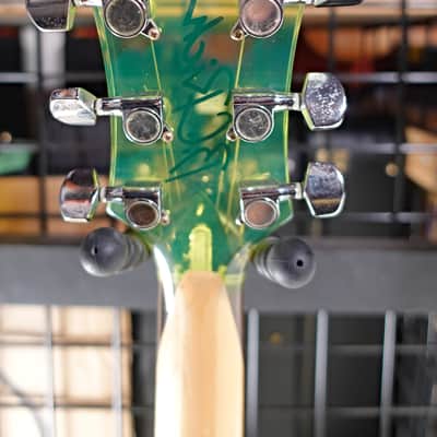 B.C. Rich Acrylic Series Mockingbird 1999 - Translucent Green image 6