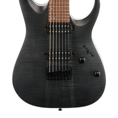 Ibanez RGA742FM Electric Guitar Trans Gray Flat image 3