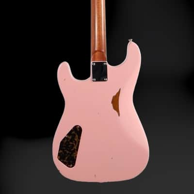 Kithara Guitars Harland Baritone - Shell Pink Relic. NEW, (Authorized Dealer) image 5