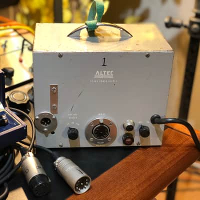 Altec M11 Coke Bottle Tube Microphone System -w/ 150A Base-21 Omni Capsule -518A Power Sup image 7