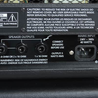 2009 Blackstar HT5 fullstack image 10