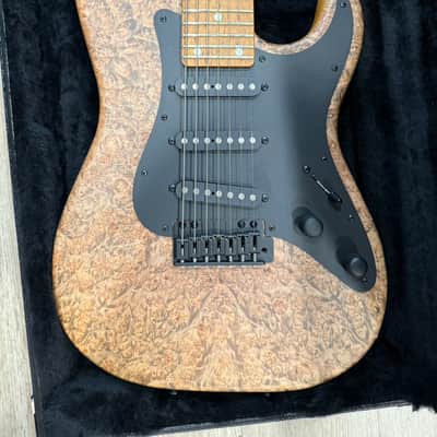 2016 Schecter USA Custom Shop Dream Machine-7 Vintage Natural Satin image 1
