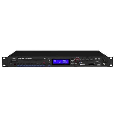 TASCAM CD-400U Rackmount CD/SD/USB/Bluetooth/AM-FM Digital Player / Recorder image 2